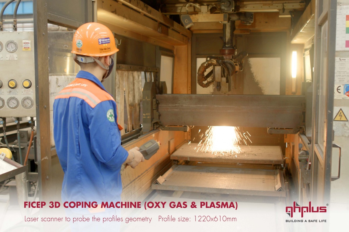 QH Plus: Tự động hóa toàn diện trong sản xuất kết cấu thép