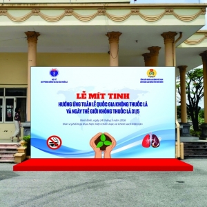 Sắp diễn ra Lễ mít tinh hưởng ứng Tuần lễ Quốc gia không thuốc lá năm 2026