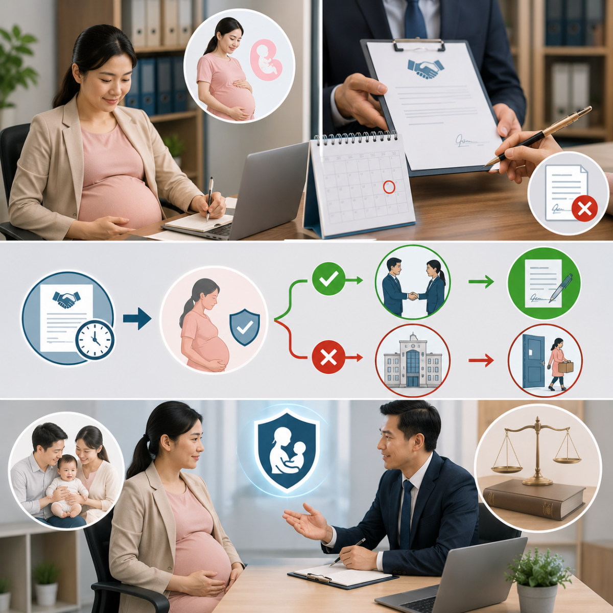 Hợp đồng lao động hết hạn khi đang mang thai, doanh nghiệp có được chấm dứt hợp đồng?