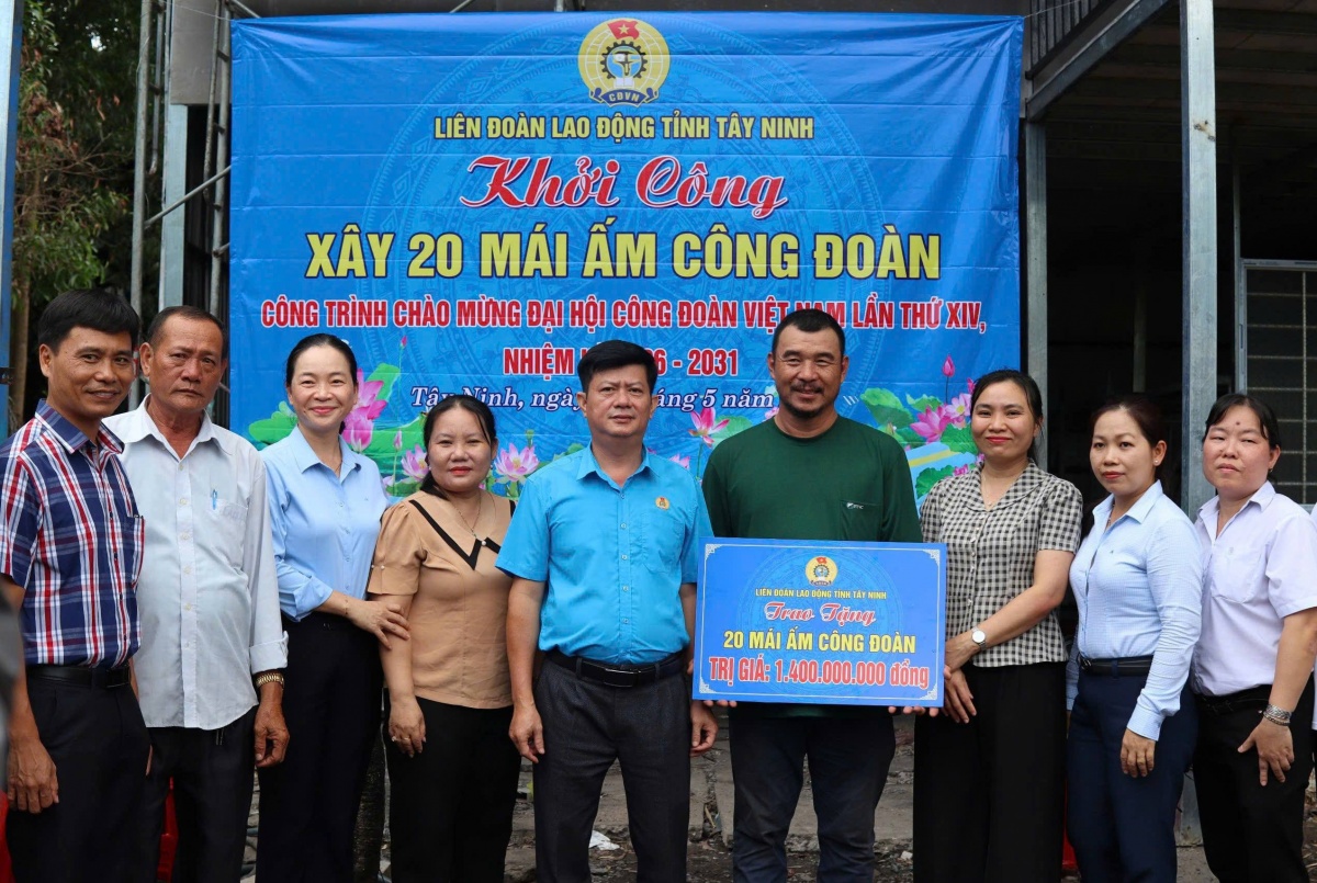Công đoàn Tây Ninh chi hơn 170 tỷ đồng chăm lo cho đoàn viên