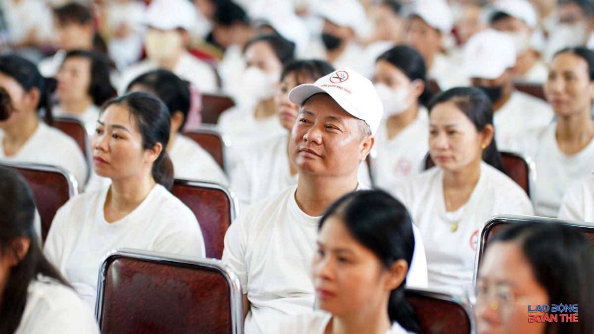 [ẢNH] Mít tinh hưởng ứng Tuần lễ Quốc gia Không thuốc lá năm 2026
