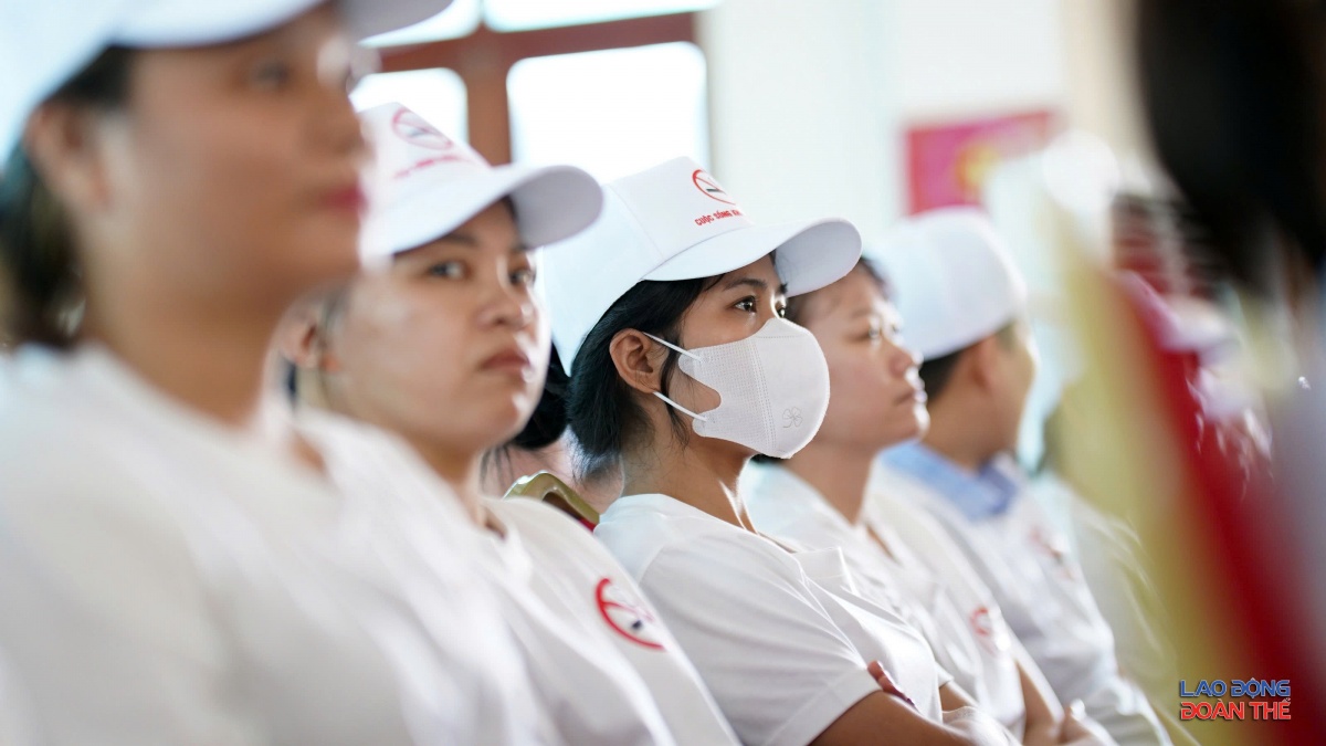 [ẢNH] Mít tinh hưởng ứng Tuần lễ Quốc gia Không thuốc lá năm 2026