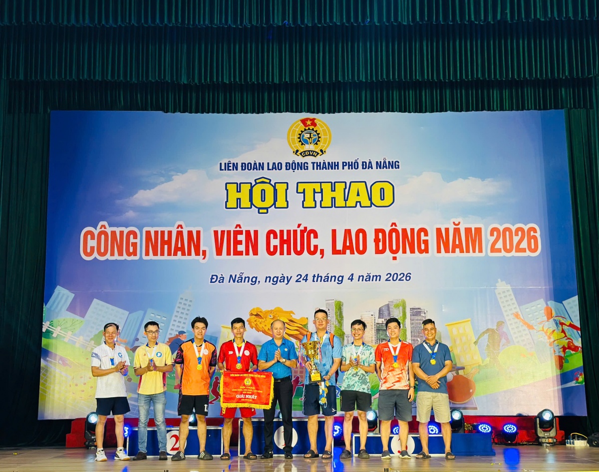 Hơn 2.400 đoàn viên làm nên sức nóng Hội thao Đà Nẵng 2026