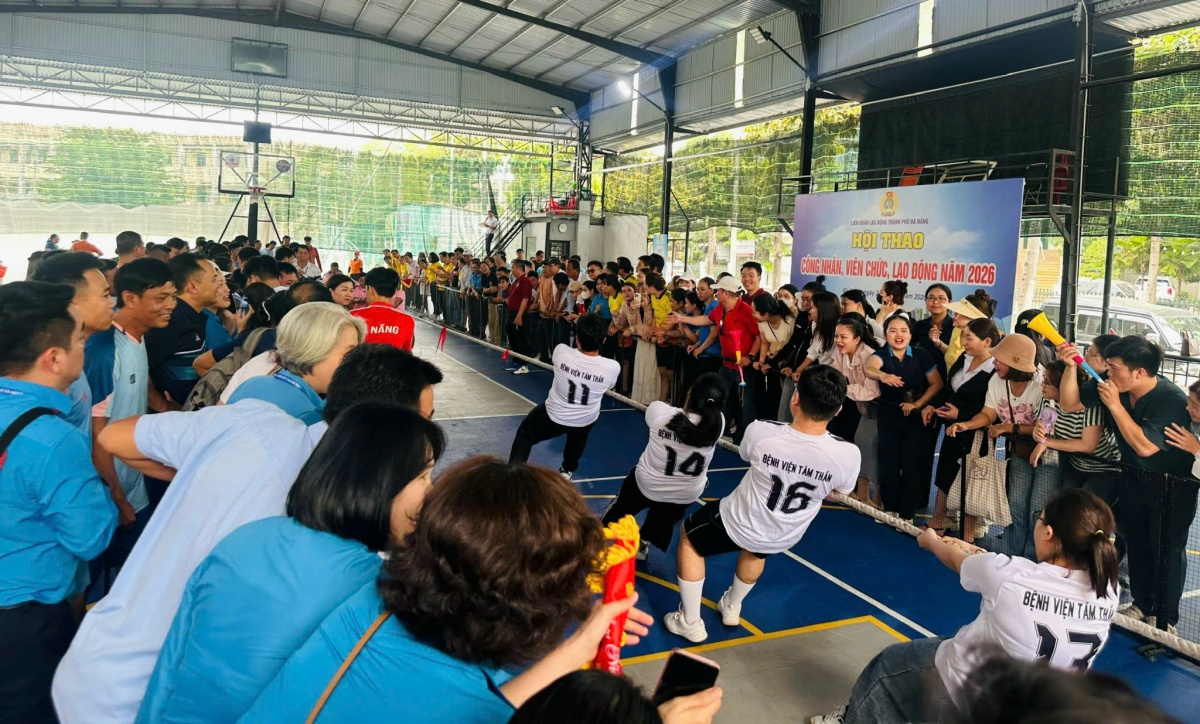 Hơn 2.400 đoàn viên làm nên sức nóng Hội thao Đà Nẵng 2026