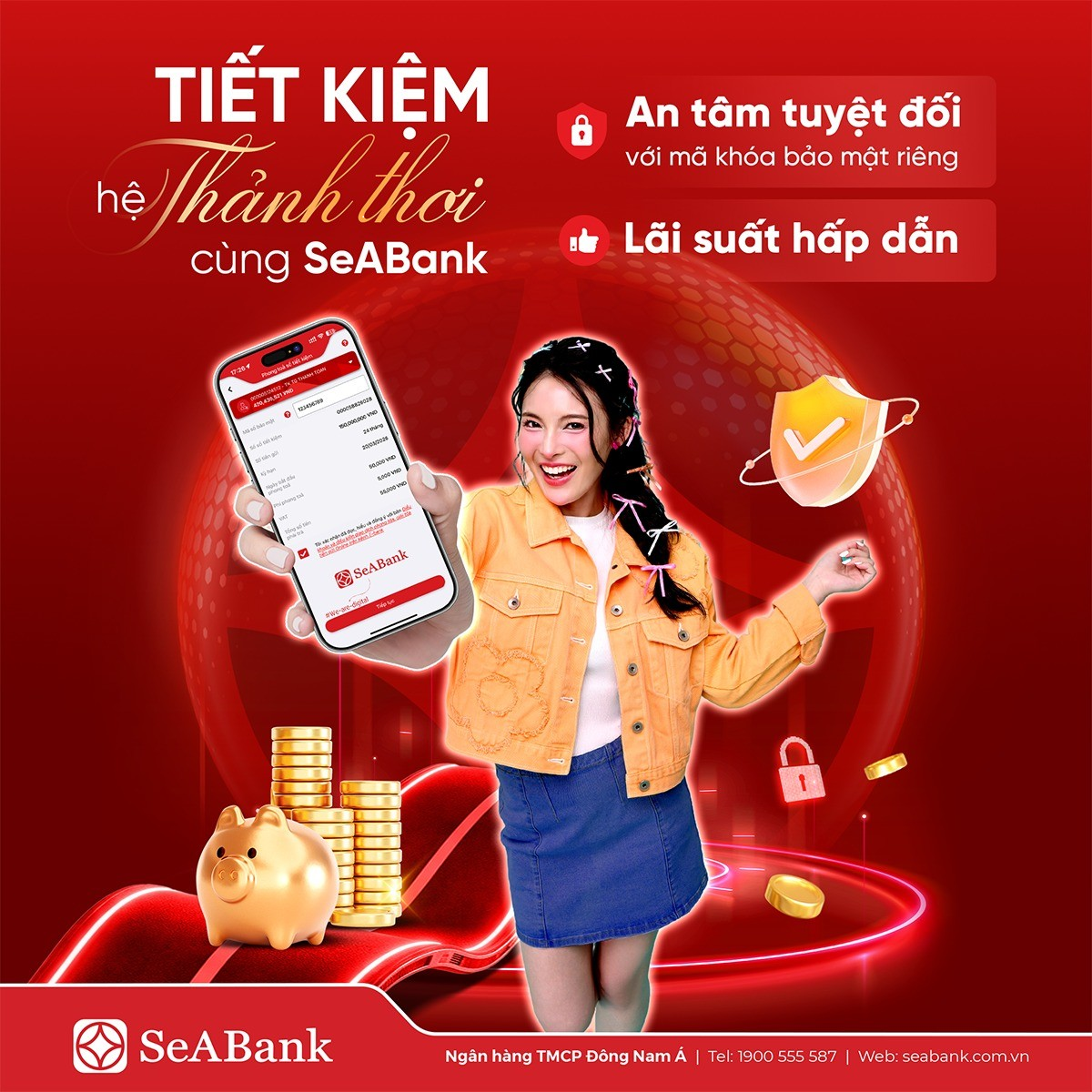 SeABank tăng lớp bảo vệ tiền gửi online trước lừa đảo công nghệ cao