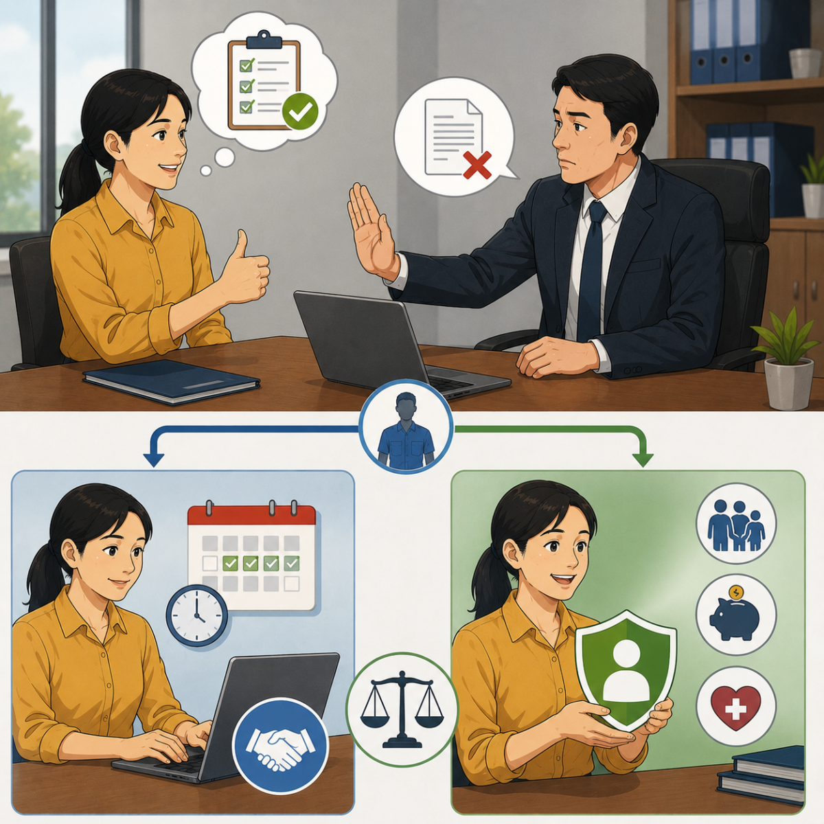 Thử việc đạt yêu cầu nhưng không được ký hợp đồng, có đúng quy định? Thử việc đạt yêu cầu nhưng không được ký hợp đồng, có đúng quy định?