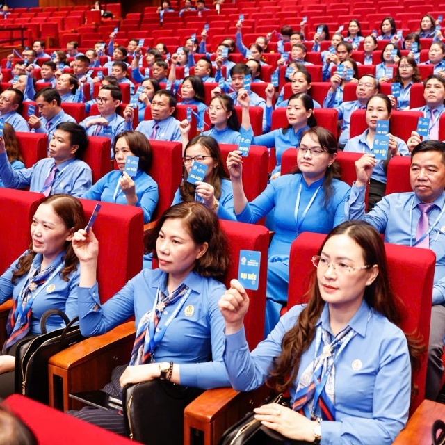 niem tin gui dai hoi xiv cong doan viet nam