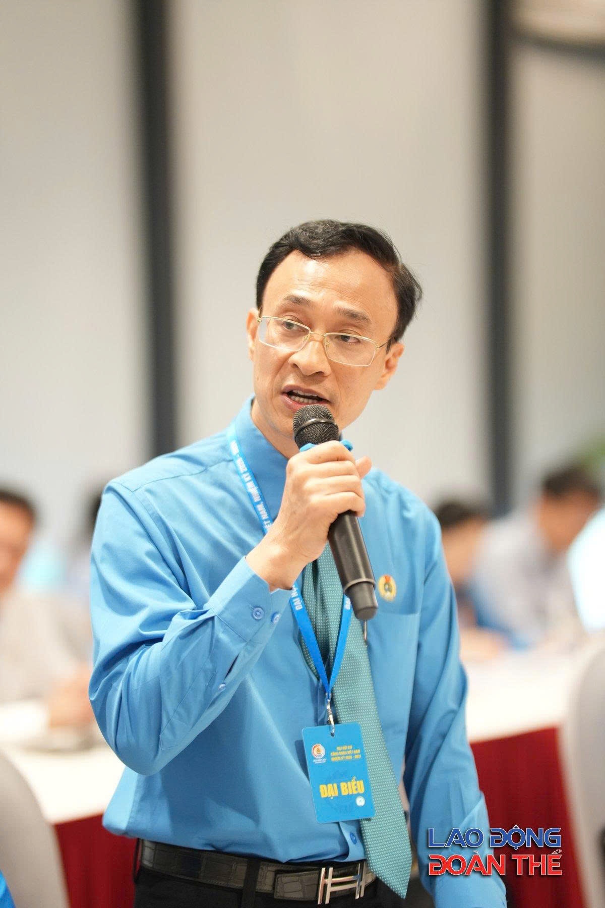 [Ảnh] Không khí sôi nổi tại 5 Trung tâm thảo luận trong khuôn khổ Đại hội XIV Công đoàn Việt Nam