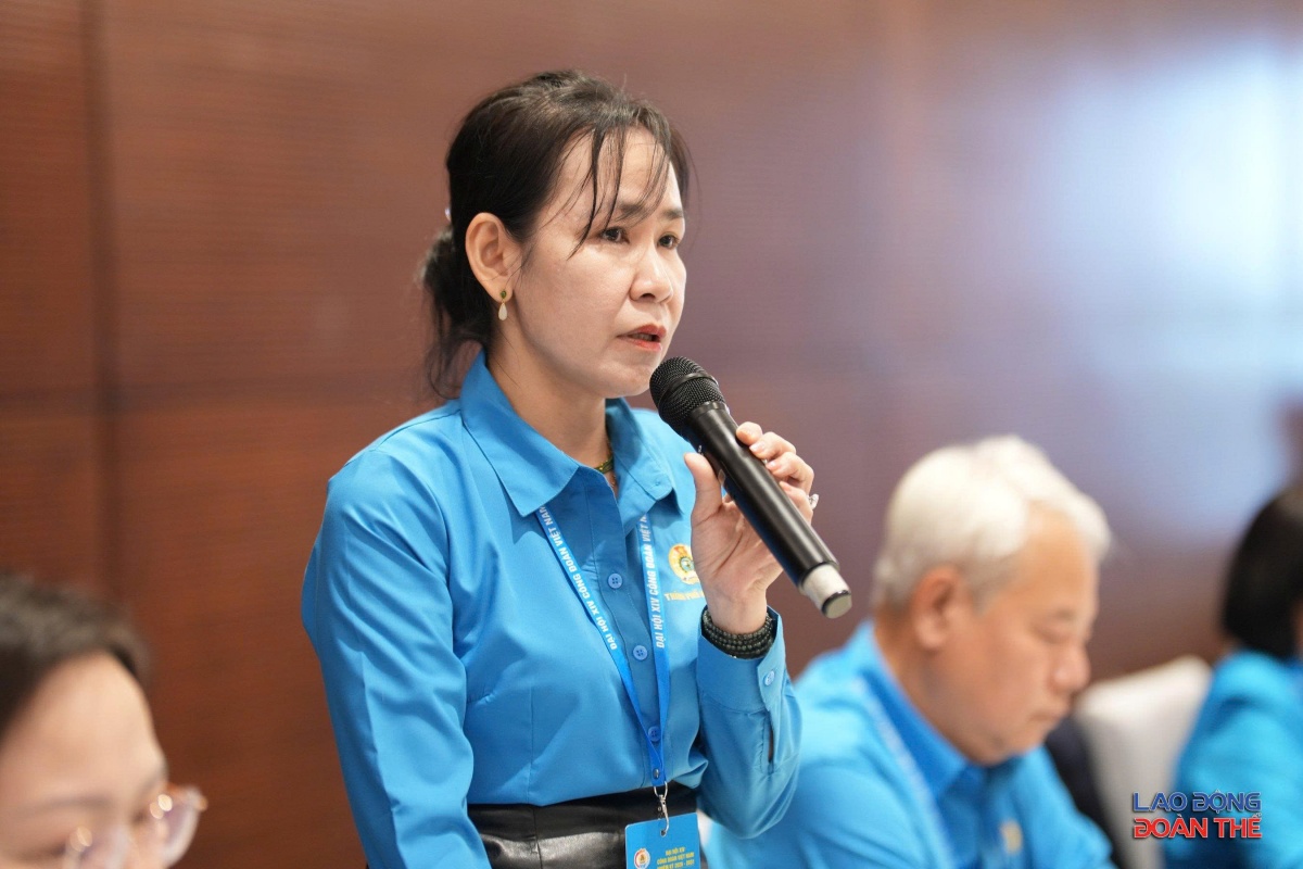 [Ảnh] Không khí sôi nổi tại 5 Trung tâm thảo luận trong khuôn khổ Đại hội XIV Công đoàn Việt Nam