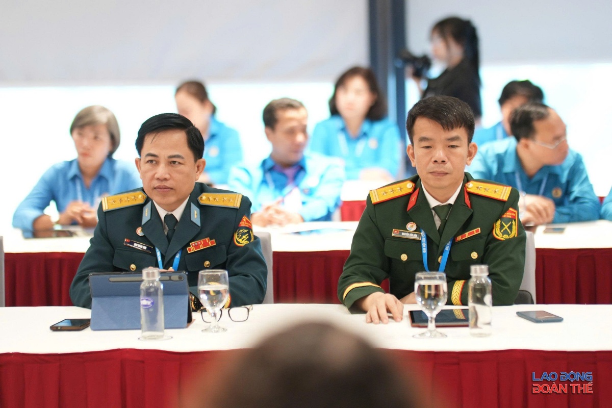 [Ảnh] Không khí sôi nổi tại 5 Trung tâm thảo luận trong khuôn khổ Đại hội XIV Công đoàn Việt Nam