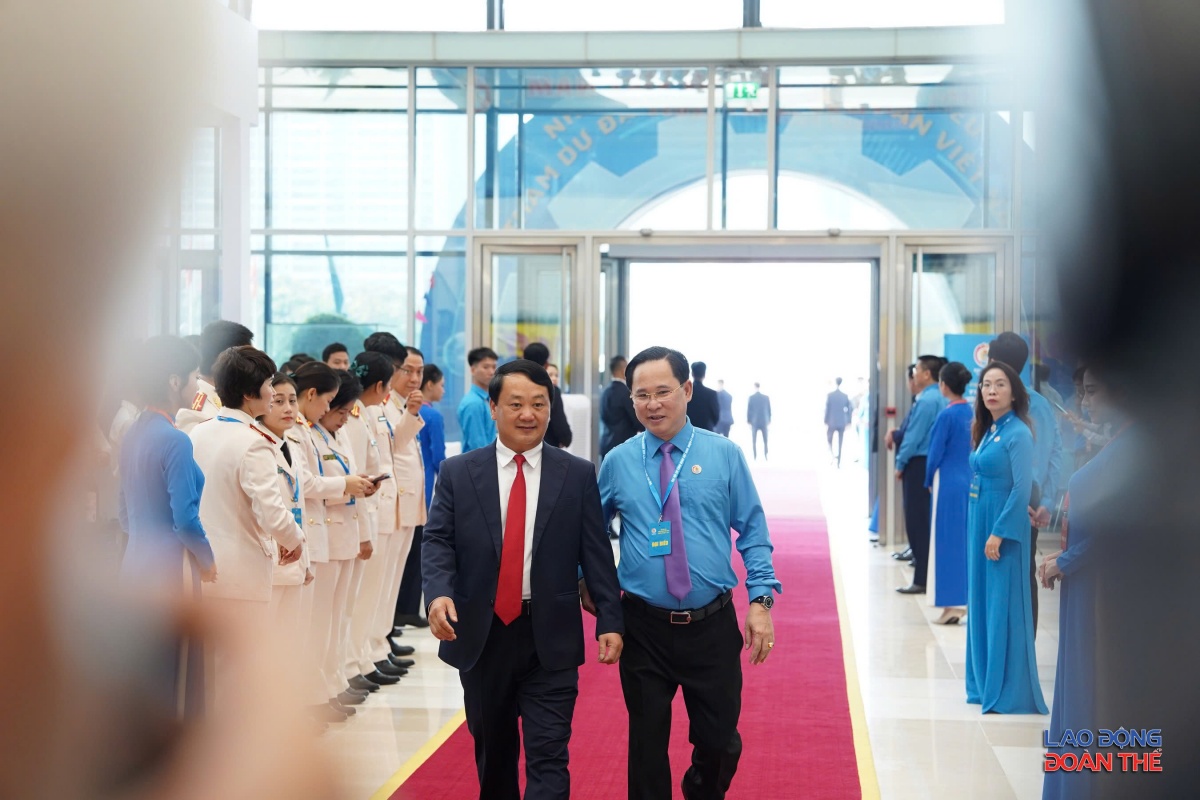 [Ảnh] Lãnh đạo Đảng, Nhà nước tham dự Đại hội XIV Công đoàn Việt Nam