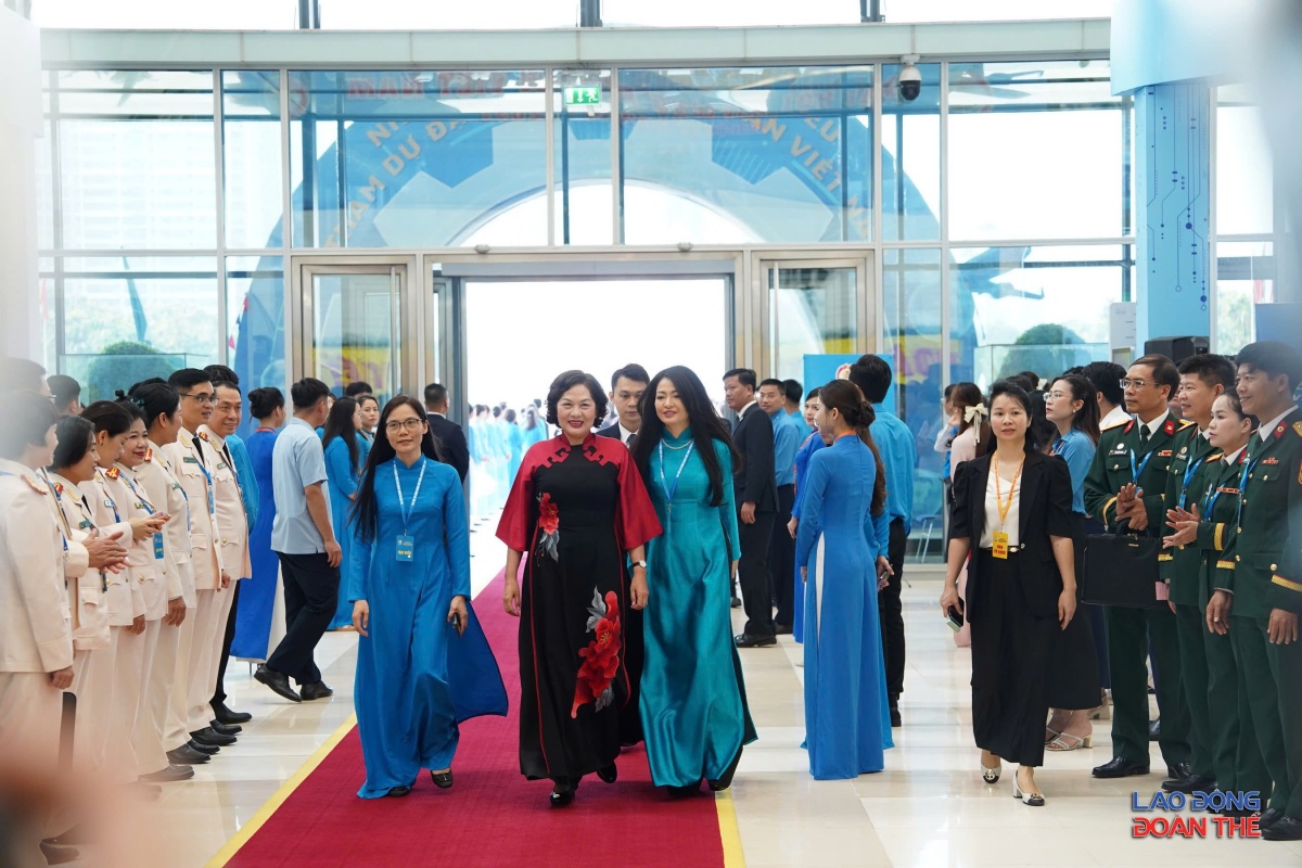 [Ảnh] Lãnh đạo Đảng, Nhà nước tham dự Đại hội XIV Công đoàn Việt Nam