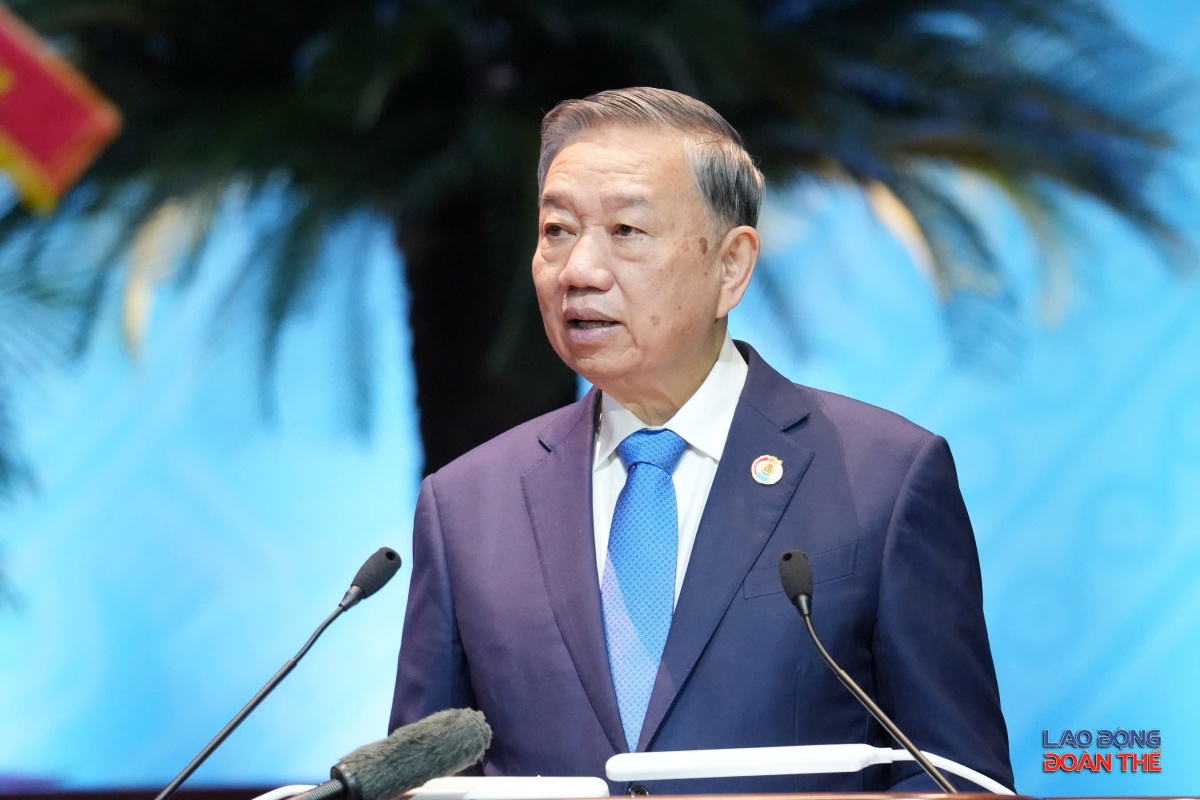 Tổng Bí thư, Chủ tịch nước Tô Lâm: “Công đoàn không thể mạnh nếu xa công nhân”