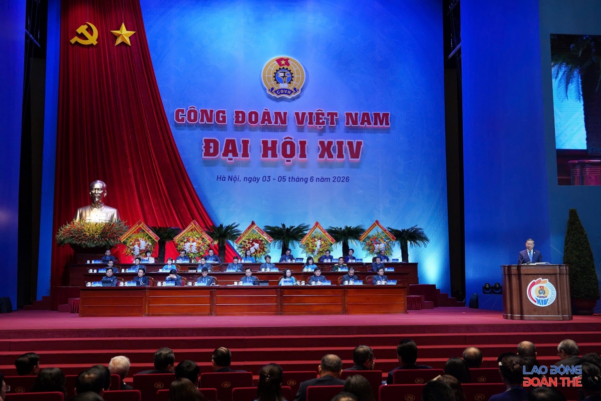 Toàn văn bài phát biểu của Tổng Bí thư, Chủ tịch nước Tô Lâm tại Đại hội XIV Công đoàn Việt Nam