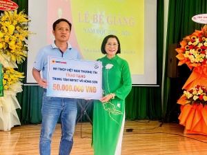 Vietbank đồng hành cùng Trung tâm nuôi dạy trẻ khuyết tật Võ Hồng Sơn