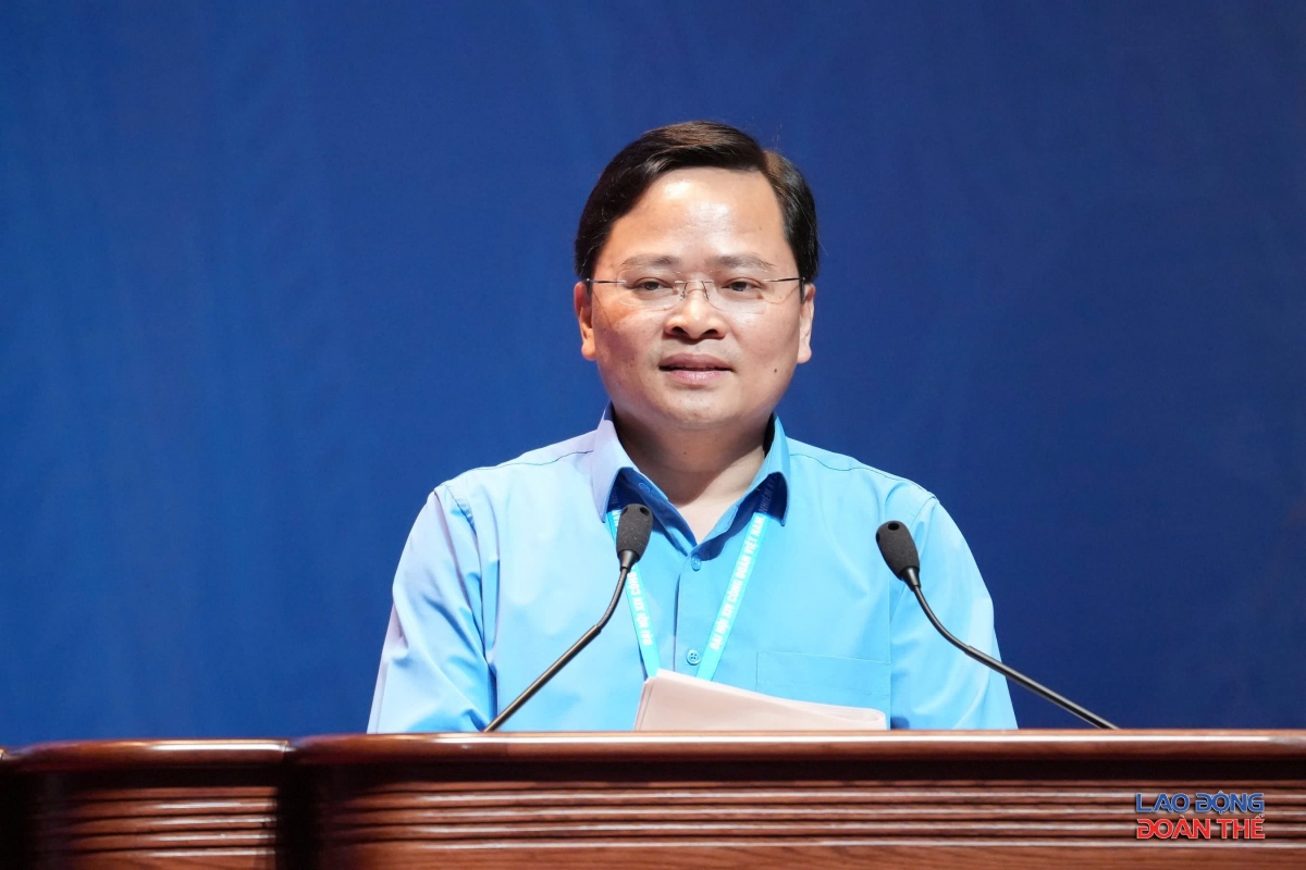 Đồng chí Nguyễn Anh Tuấn tái đắc cử Chủ tịch Tổng LĐLĐ Việt Nam khóa XIV