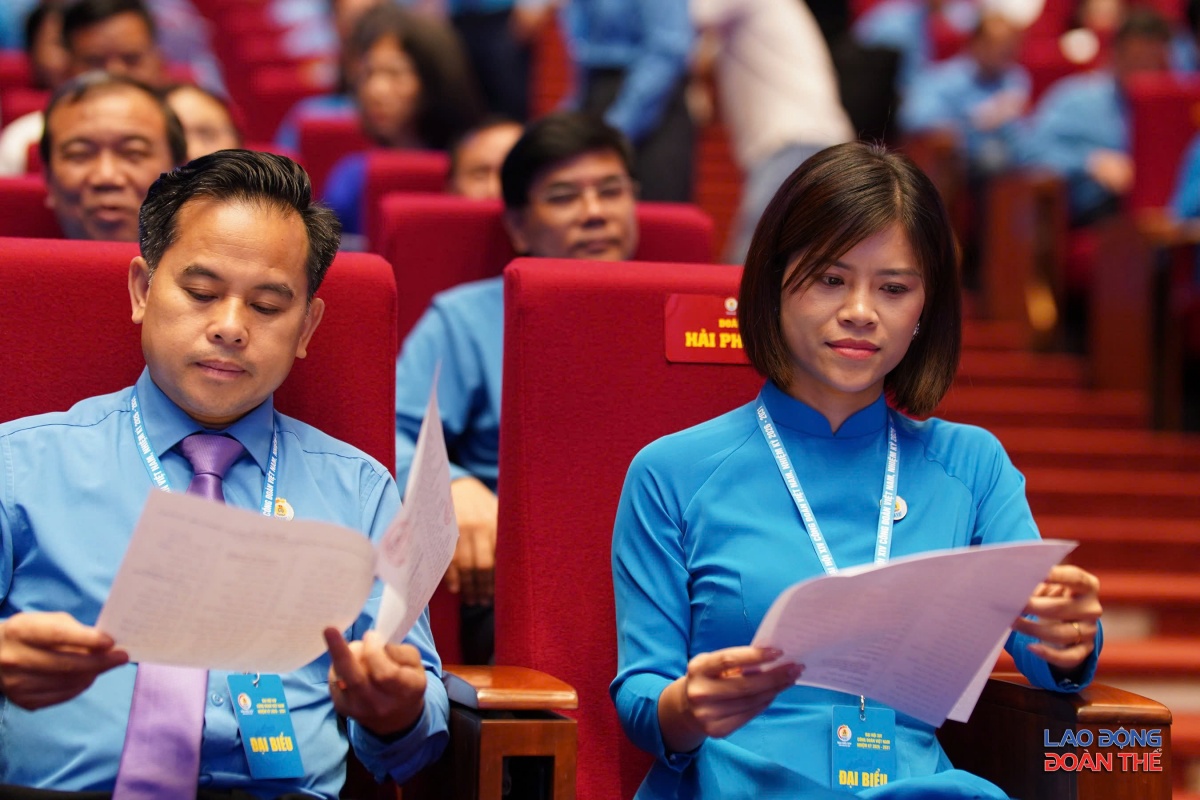 Bầu 135 Ủy viên Ban Chấp hành Tổng Liên đoàn Lao động Việt Nam khóa XIV