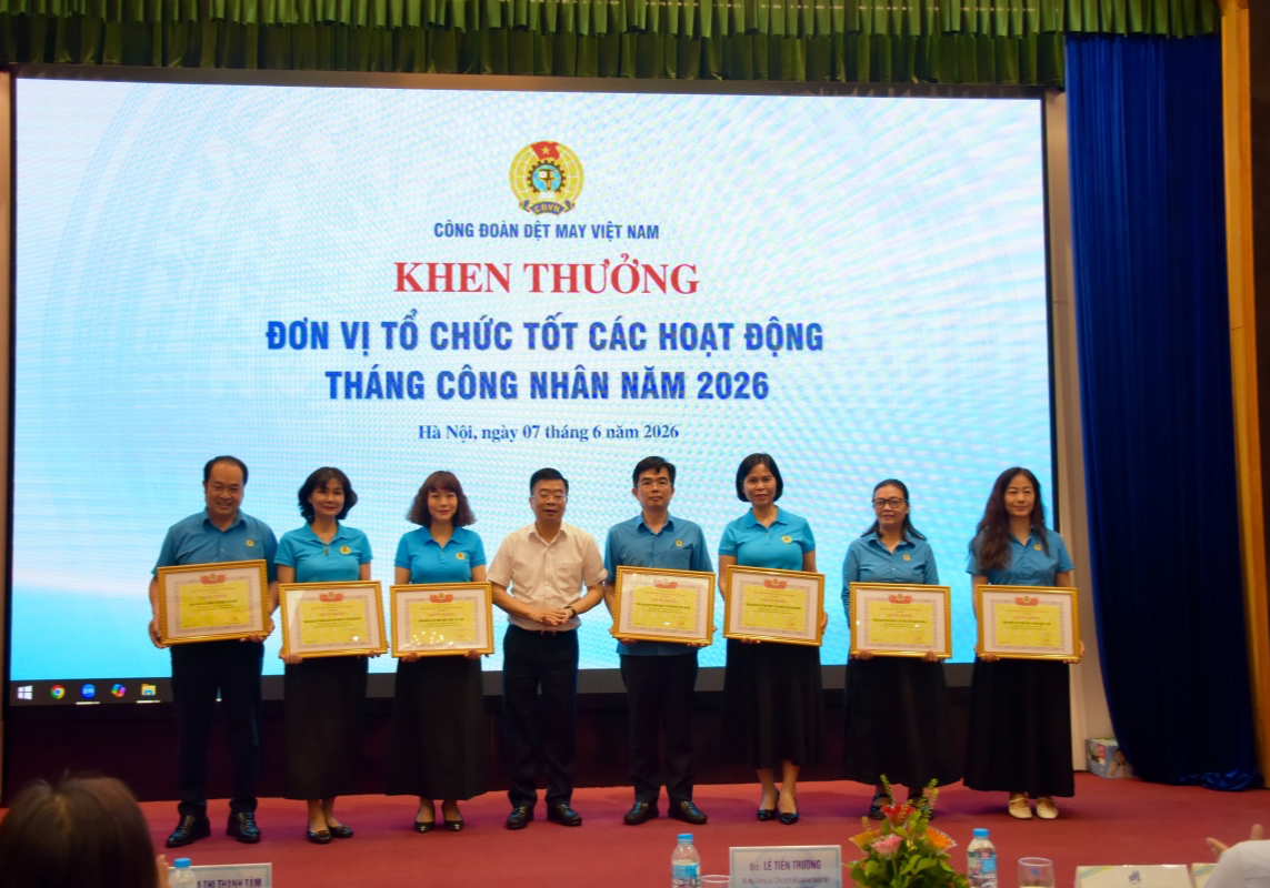 Tôn vinh người thợ giỏi, kiến tạo tương lai ngành Dệt may