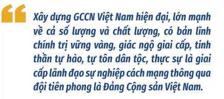 Xây dựng giai cấp công nhân Việt Nam trong kỷ nguyên phát triển mới của dân tộc theo tư tưởng Hồ Chí Minh Xây dựng giai cấp công nhân Việt Nam trong kỷ nguyên phát triển mới của dân tộc theo tư tưởng Hồ Chí Minh