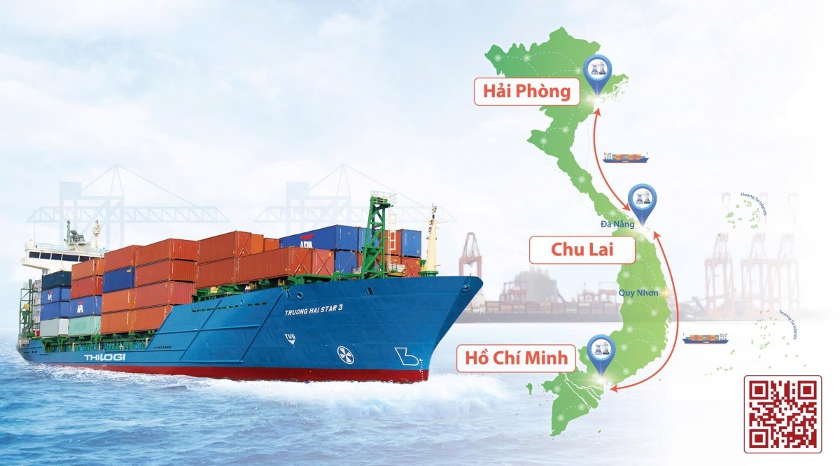 THILOGI tăng tần suất tuyến vận tải biển nội địa