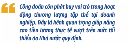 Vai trò của Công đoàn Việt Nam trong bảo đảm tiền lương tối thiểu đáp ứng mức sống tối thiểu cho người lao động