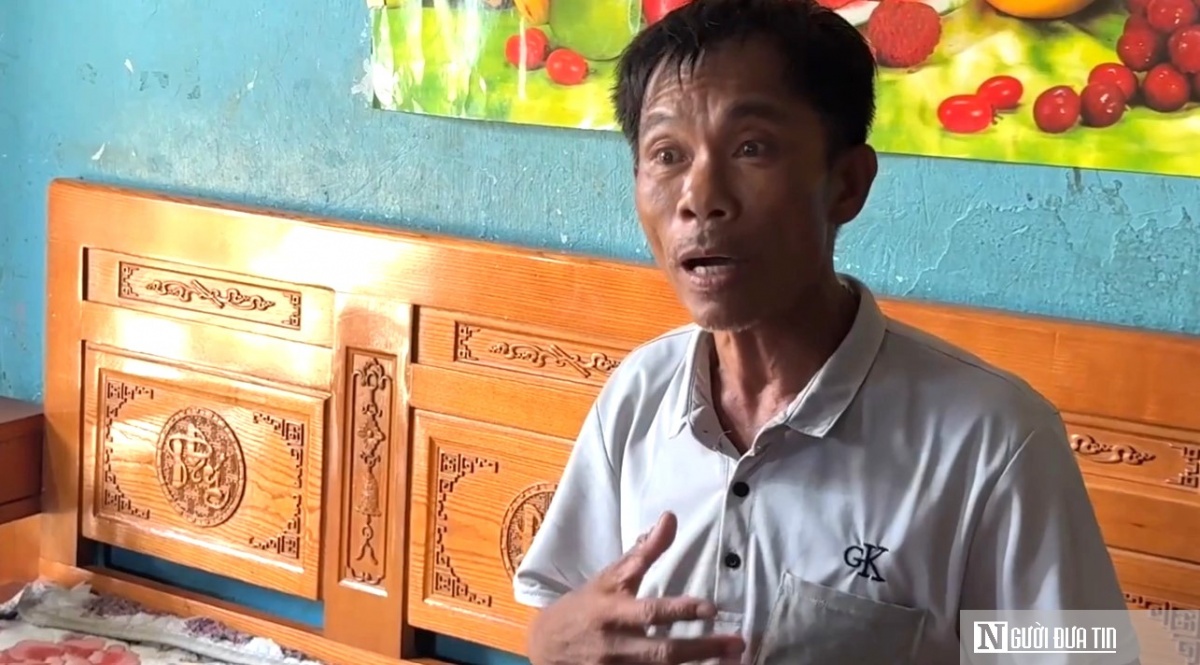 Ông Quang kể lại hành động cứu 2 đứa trẻ.