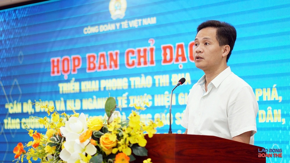 Công đoàn Y tế Việt Nam chuẩn bị phát động phong trào thi đua về Nghị quyết 72-NQ/TW Công đoàn Y tế Việt Nam chuẩn bị phát động phong trào thi đua về Nghị quyết 72-NQ/TW