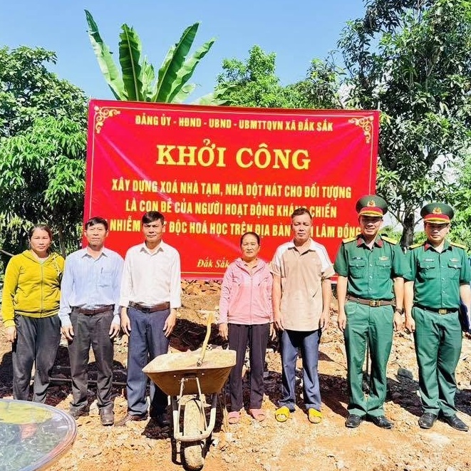 mat tran to quoc o tay nguyen va duyen hai mien trung ho tro hon 4300 nha dai doan ket