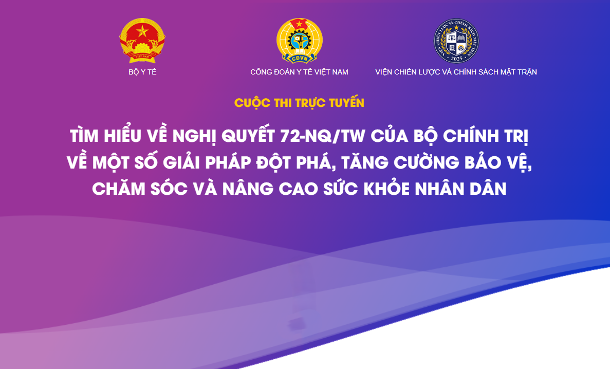 Sắp diễn ra cuộc thi tìm hiểu Nghị quyết 72-NQ/TW với nhiều giải thưởng hấp dẫn