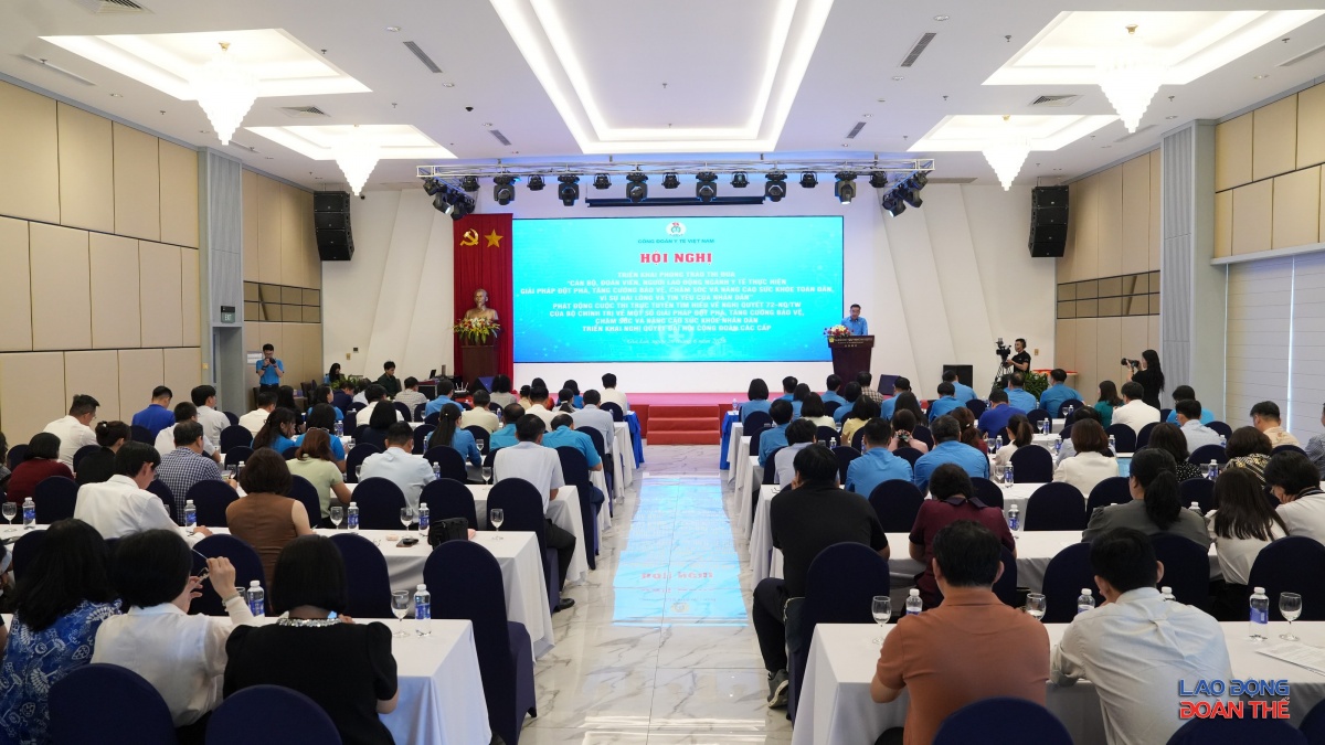 Công đoàn Y tế Việt Nam phát động phong trào thi đua và cuộc thi tìm hiểu Nghị quyết số 72-NQ/TW