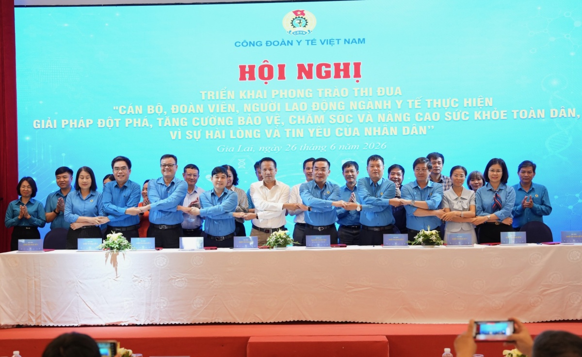 Công đoàn Y tế Việt Nam phát động phong trào thi đua và cuộc thi tìm hiểu Nghị quyết số 72-NQ/TW