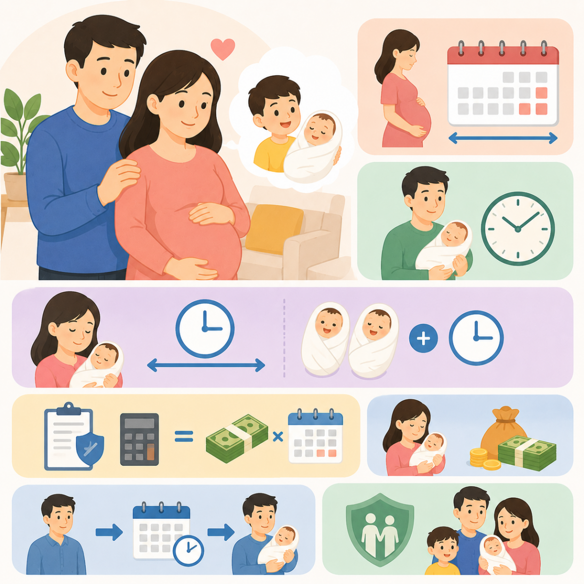 Những điều người lao động cần biết về chế độ thai sản khi sinh con thứ hai Những điều người lao động cần biết về chế độ thai sản khi sinh con thứ hai