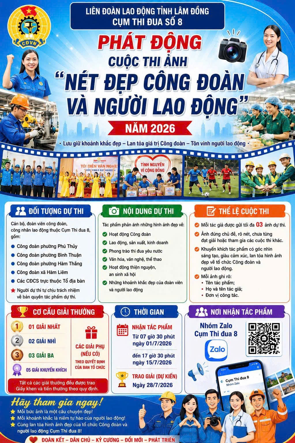 Lan tỏa cuộc thi ảnh tôn vinh đoàn viên, người lao động ở Lâm Đồng