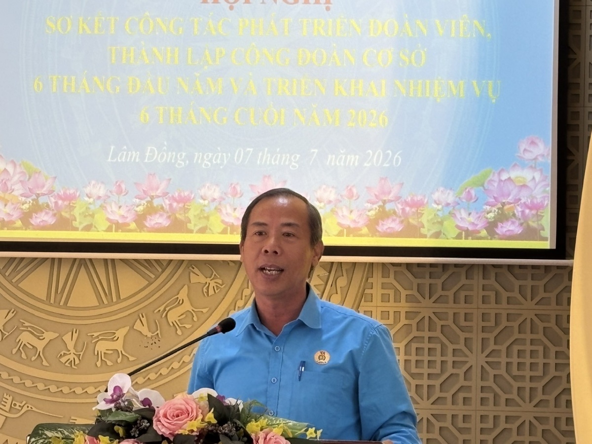 Lâm Đồng kết nạp hơn 7.000 đoàn viên, thành lập 86 công đoàn cơ sở