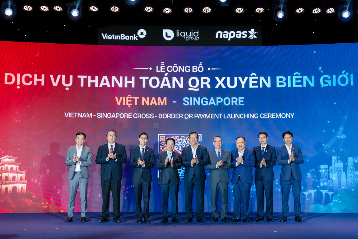 Chính thức ra mắt dịch vụ thanh toán mã QR giữa Việt Nam và Singapore Chính thức ra mắt dịch vụ thanh toán mã QR giữa Việt Nam và Singapore