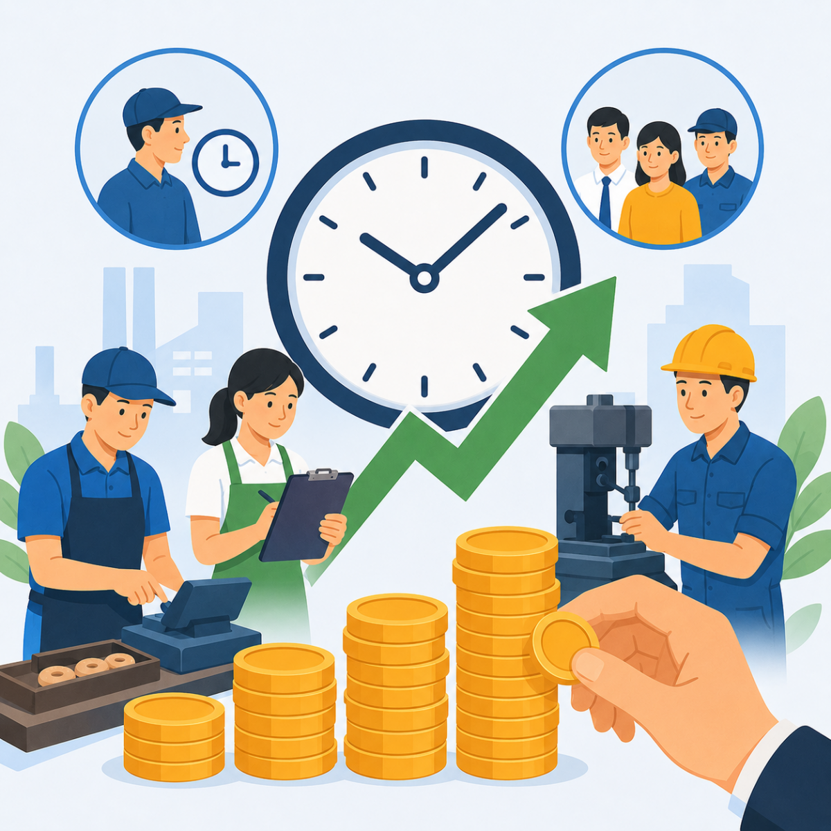 Lương tối thiểu theo giờ sẽ điều chỉnh ra sao từ ngày 1.1.2027? Lương tối thiểu theo giờ sẽ điều chỉnh ra sao từ ngày 1.1.2027?