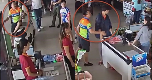 Đình chỉ công tác Thượng uý công an tát nhân viên bán hàng