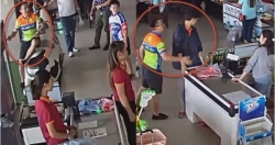Đình chỉ công tác Thượng uý công an tát nhân viên bán hàng