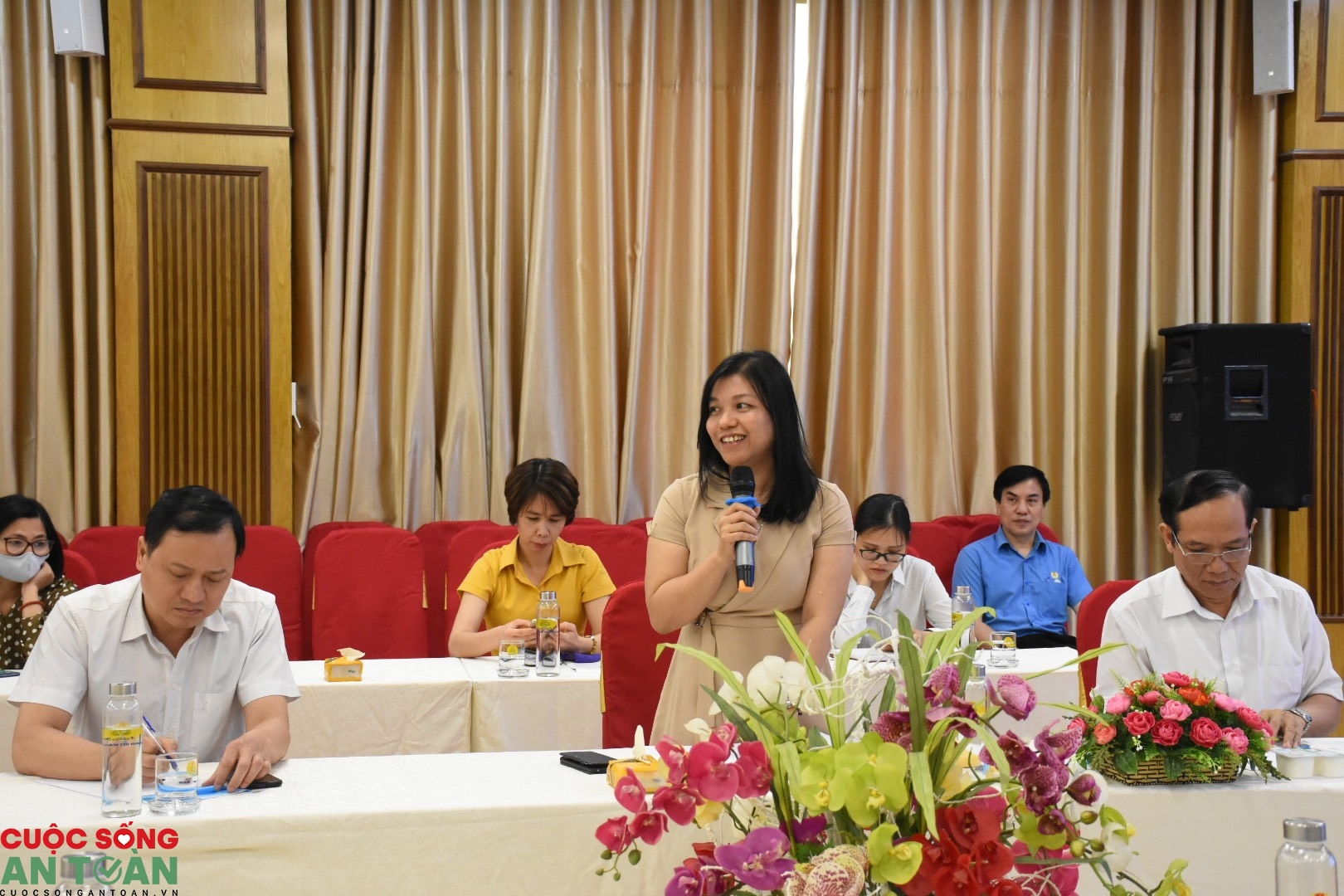 Hội nghị Tổng kết "Doanh nghiệp An toàn tiêu biểu ngành Dệt May": Hội nghị Tổng kết "Doanh nghiệp An toàn tiêu biểu ngành Dệt May":