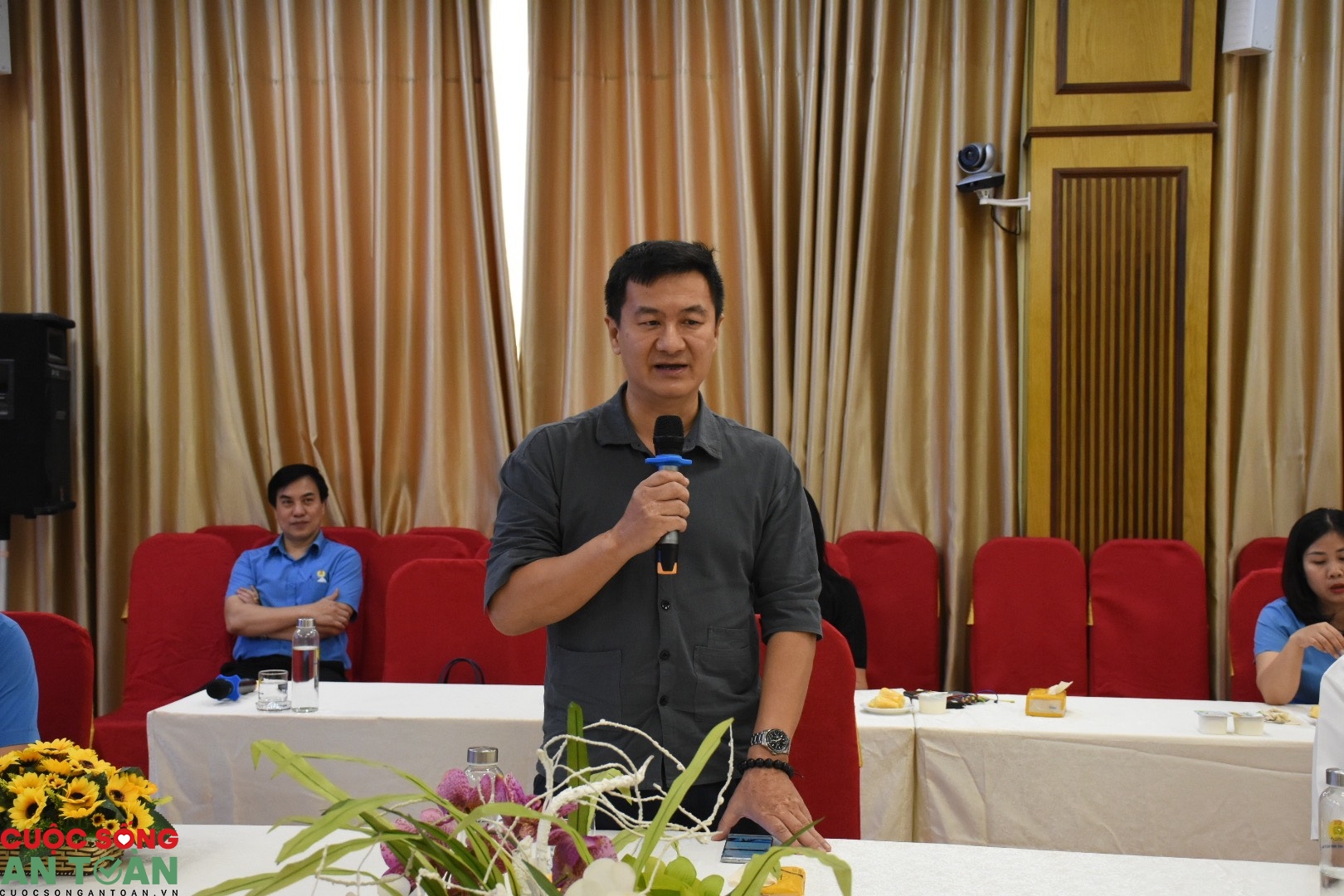 Hội nghị Tổng kết "Doanh nghiệp An toàn tiêu biểu ngành Dệt May": Hội nghị Tổng kết "Doanh nghiệp An toàn tiêu biểu ngành Dệt May":