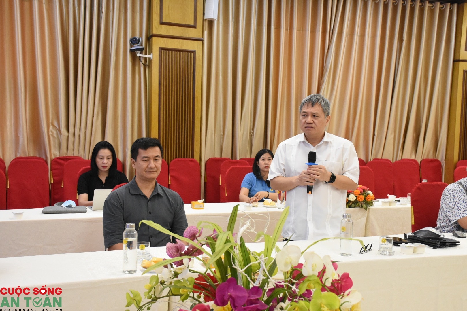 Hội nghị Tổng kết "Doanh nghiệp An toàn tiêu biểu ngành Dệt May": Hội nghị Tổng kết "Doanh nghiệp An toàn tiêu biểu ngành Dệt May":