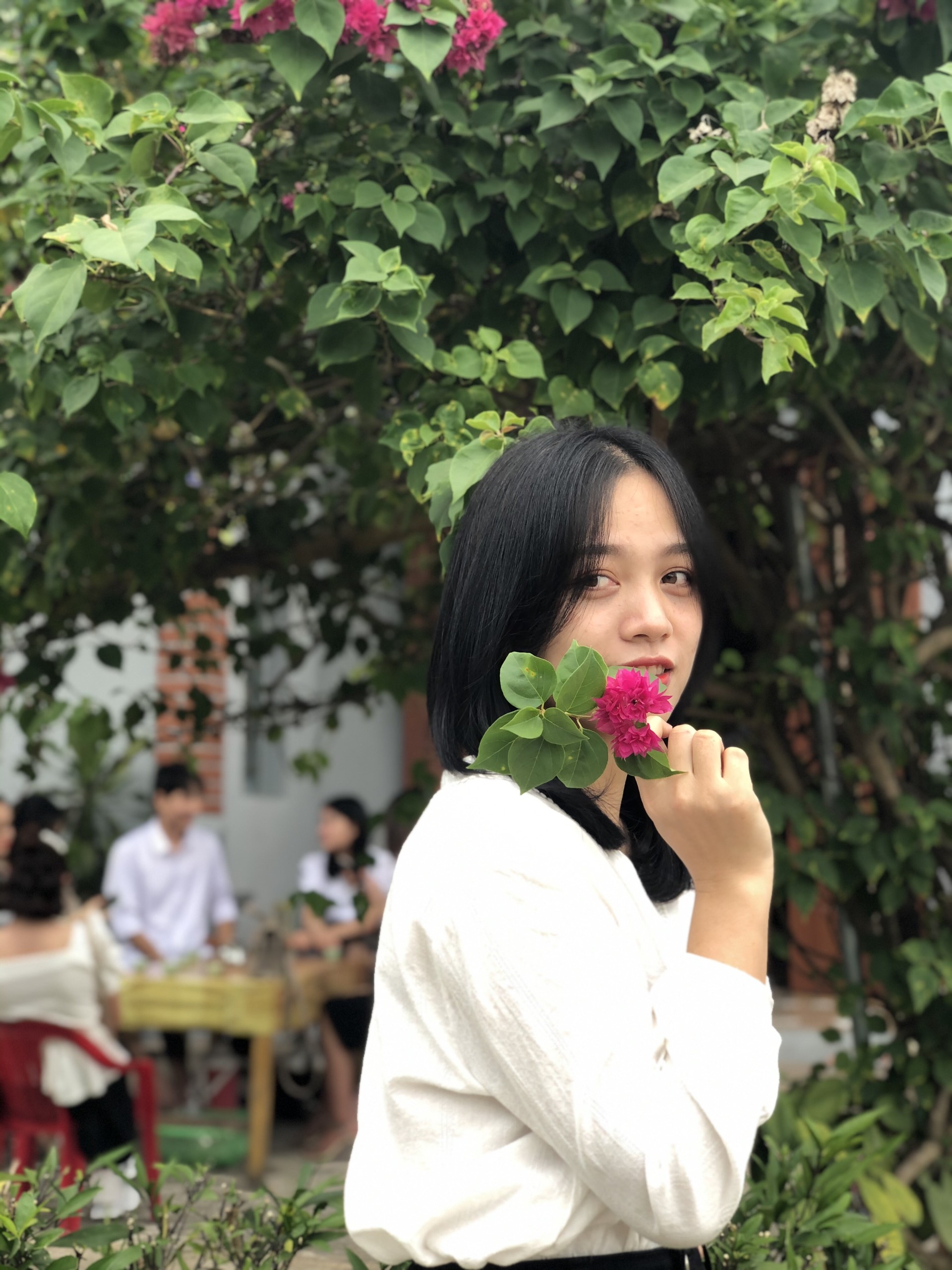 Vẻ đẹp thanh tú của thí sinh 