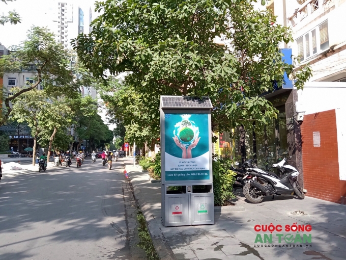 ha noi thung rac la su ket hop hoan hao cua nang luong xanh va thong diep moi truong