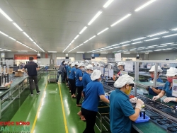 Nỗi lo mất việc vì covid-19 của công nhân khu nghiệp thăng long 2