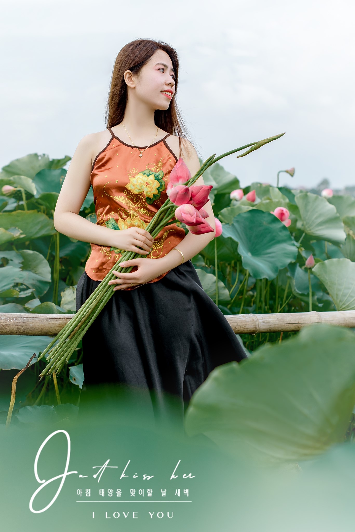 Ngắm vẻ đẹp yêu kiều của nàng thiếu nữ thôn quêb Ngắm vẻ đẹp yêu kiều của nàng thiếu nữ thôn quêb