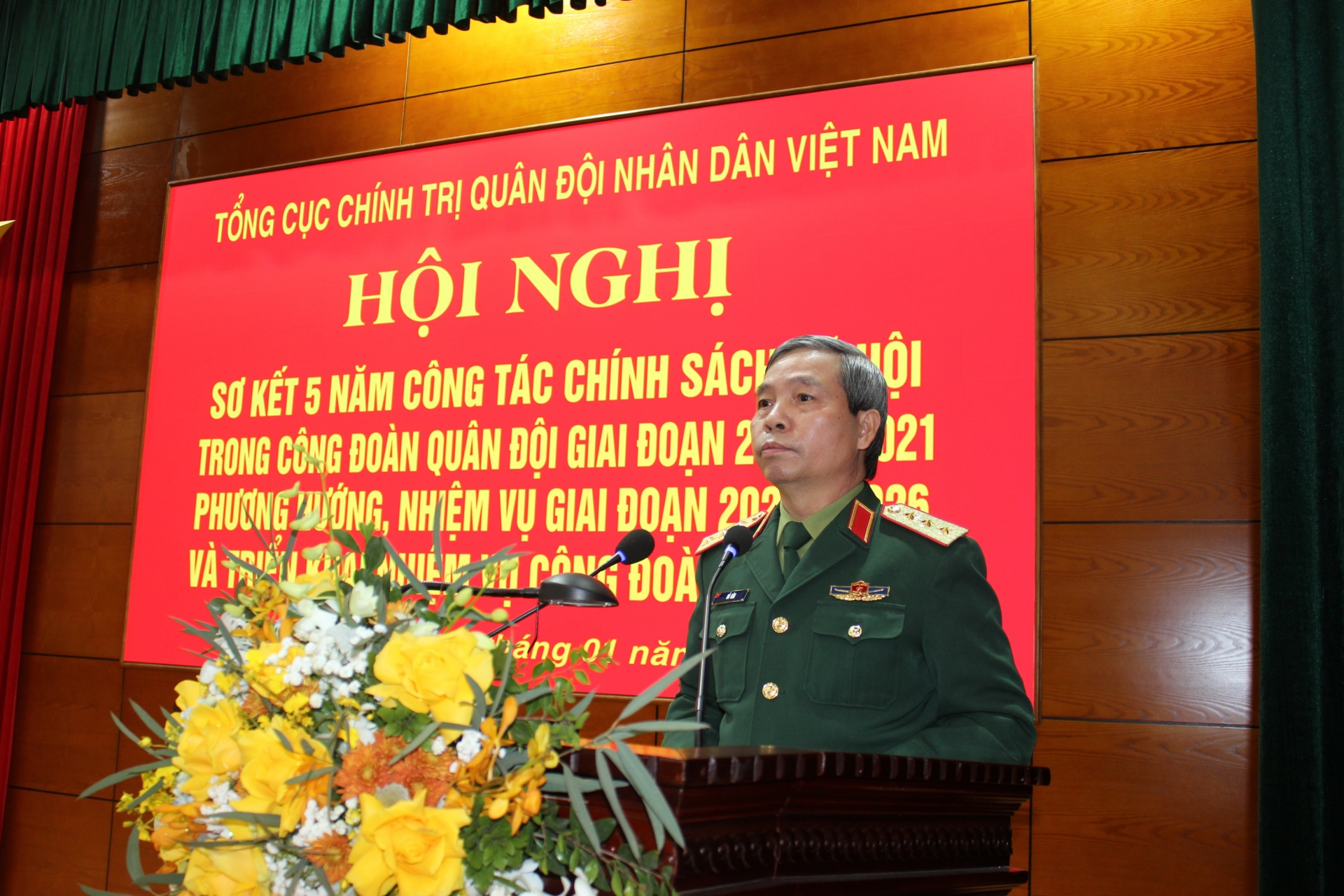 Công đoàn Quân đội tổ chức hội nghị Sơ kết 5 năm thực hiện công tác chính sách xã hội Công đoàn Quân đội tổ chức hội nghị Sơ kết 5 năm thực hiện công tác chính sách xã hội