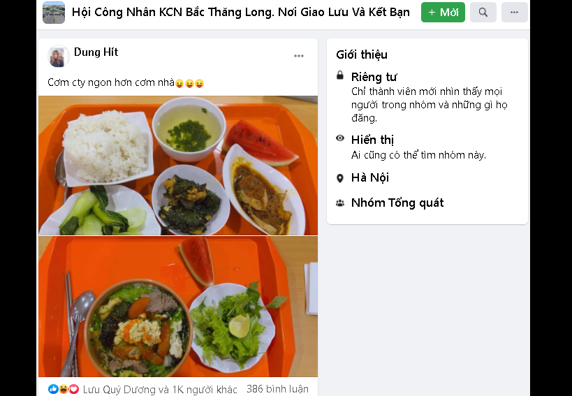 Cơm công nhân có gì? Cơm công nhân có gì?