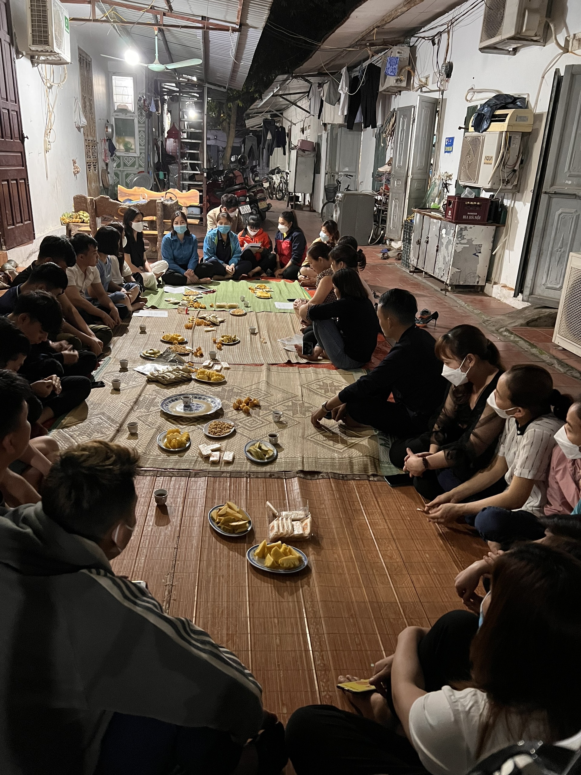 Công đoàn Vĩnh Phúc: Sinh hoạt nhóm công nhân nòng cốt khu nhà trọ Công đoàn Vĩnh Phúc: Sinh hoạt nhóm công nhân nòng cốt khu nhà trọ