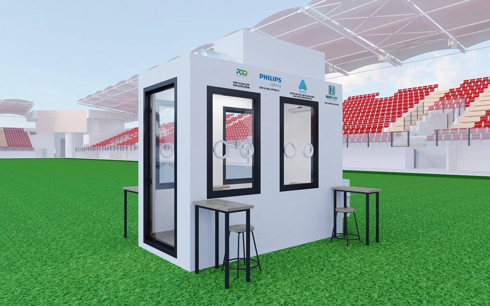 Nóng: Việt Nam đã có buồng lấy mẫu xét nghiệm chống nóng và giảm nguy cơ lây nhiễm chéo Nóng: Việt Nam đã có buồng lấy mẫu xét nghiệm chống nóng và giảm nguy cơ lây nhiễm chéo