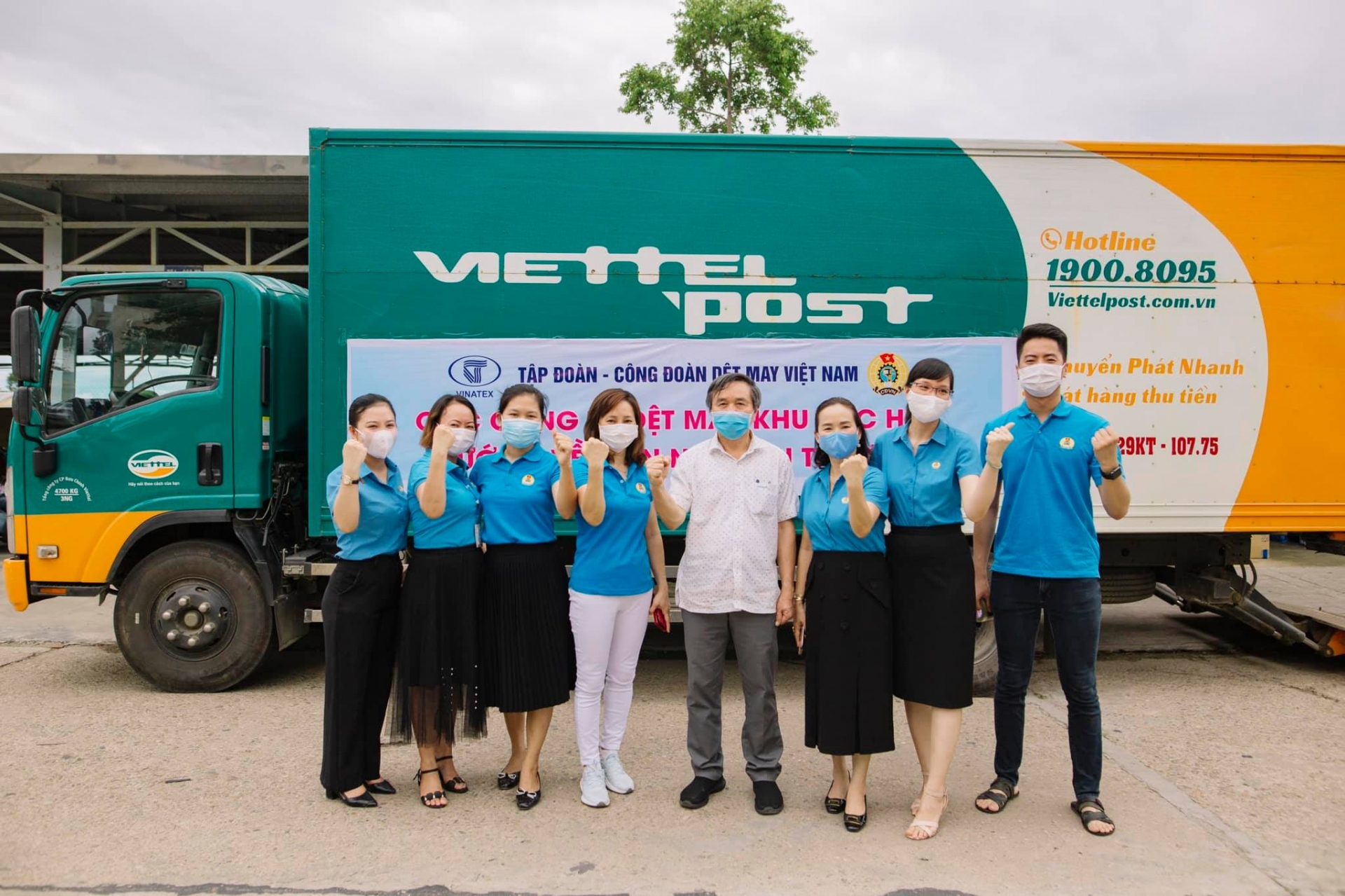 Công đoàn Dệt may chung tay hướng về miền Nam Công đoàn Dệt may chung tay hướng về miền Nam